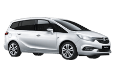 Van Hire Paddock Wood - Vauxhall Zafira 5 + 2 - Minibus hire Paddock wood